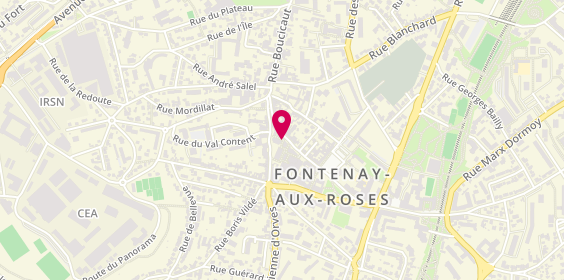 Plan de Espace Optical, 105 Rue Boucicaut, 92260 Fontenay-aux-Roses