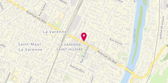 Plan de Yris Optic, 83 avenue du Bac, 94210 Saint-Maur-des-Fossés