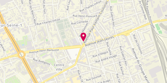 Plan de Optic Gorcy, 118 avenue Paul Vaillant Couturier, 94400 Vitry-sur-Seine