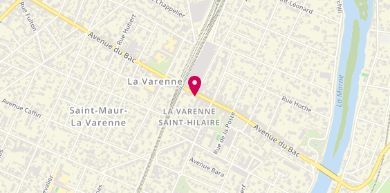 Plan de Optique 33, 76 Bis avenue du Bac, 94210 Saint-Maur-des-Fossés