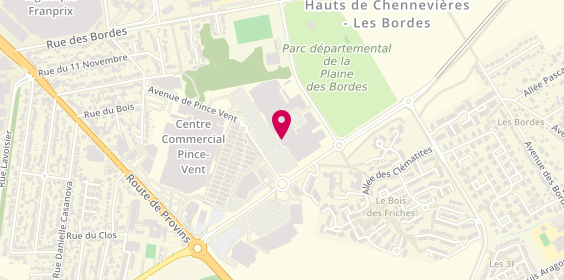 Plan de Optical Center, Av. De Pince Vent, 94430 Chennevières-sur-Marne