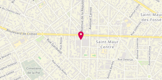 Plan de Newvision, 4 Rue Baratte Cholet, 94100 Saint-Maur-des-Fossés