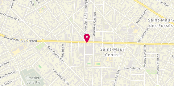 Plan de Vision Plus, 118 Boulevard de Créteil, 94100 Saint-Maur-des-Fossés