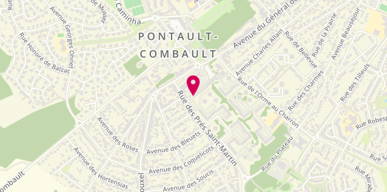 Plan de Centr'Optic, 135 avenue de la République, 77340 Pontault-Combault