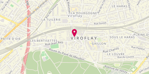 Plan de Optic 2000, 31 Rue Rieussec, 78220 Viroflay