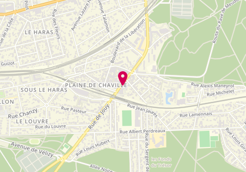 Plan de Chaville Optique, 33 Rue Jouy, 92370 Chaville