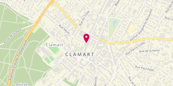 Plan de Opticien Clamart - Jean Jaurès - Krys, 15 avenue Jean Jaurès, 92140 Clamart