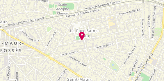 Plan de Ma Jolie Chouette, 32 avenue des Fusillés de Châteaubriant, 94100 Saint-Maur-des-Fossés