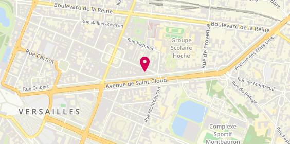 Plan de Alain Afflelou, 104 Rue de la Paroisse, 78000 Versailles