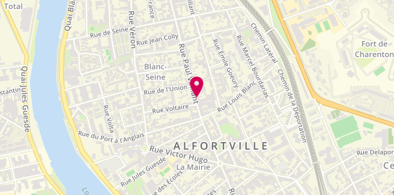 Plan de Krys Hb Optique Alfortville, 151 Rue Paul Vaillant Couturier, 94140 Alfortville