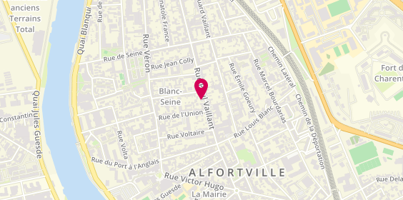 Plan de Alfort Vision, 124 Rue Paul Vaillant Couturier, 94140 Alfortville