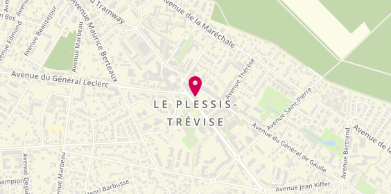 Plan de Optique de la Mairie / Viv’Eye, 9 avenue Ardouin, 94420 Le Plessis-Trévise