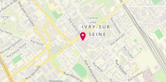 Plan de Roe Optic, 37 Promenade Marat, 94200 Ivry-sur-Seine