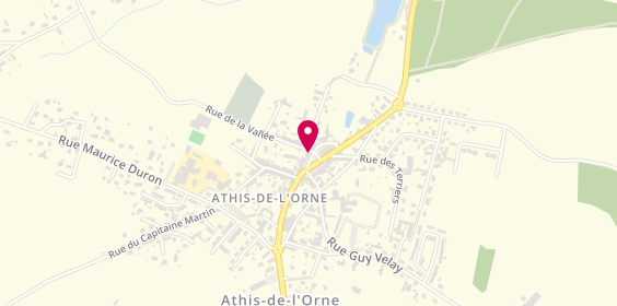 Plan de La Belle Optique, 19 place Saint-Vigor, 61430 Athis-Val-de-Rouvre