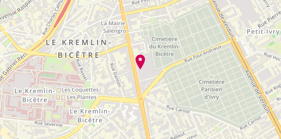 Plan de Générale d'Optique, Centre Commercial Okabe
57-77 avenue de Fontainebleau, 94270 Le Kremlin-Bicêtre