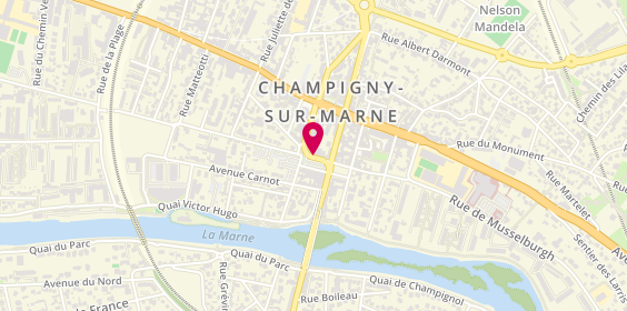 Plan de Vision Store, 1 place Lénine, 94500 Champigny-sur-Marne