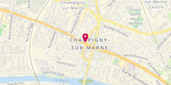 Plan de Krys, 1 Rue Dupertuis, 94500 Champigny-sur-Marne