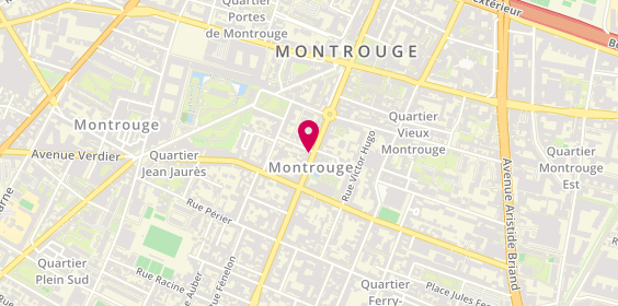 Plan de Krys, 78 avenue de la République, 92120 Montrouge