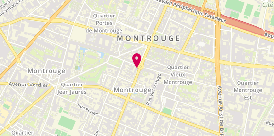 Plan de Optic Duroc, 62 avenue de la République, 92120 Montrouge