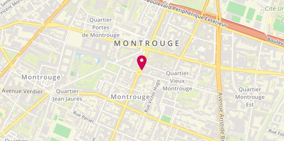 Plan de Optic 2000, 57 Bis avenue de la République, 92120 Montrouge