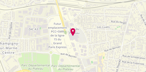 Plan de Générale d'Optique, 156 Rue Alexandre Fourny, 94500 Champigny-sur-Marne
