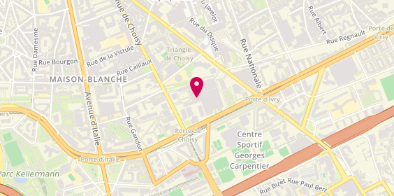 Plan de Optic 2000, 98 Boulevard Masséna, 75013 Paris