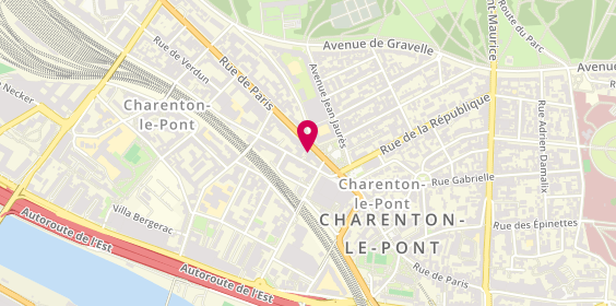 Plan de G2J Vision, 85 Rue de Paris, 94220 Charenton-le-Pont