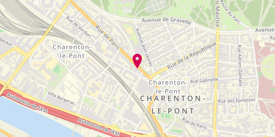 Plan de Optic Guez, 83 Rue de Paris, 94220 Charenton-le-Pont