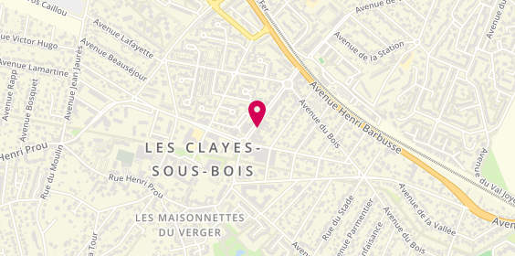 Plan de Optique des Yvelines, 16 Rue Maurice Jouet, 78340 Les Clayes-sous-Bois