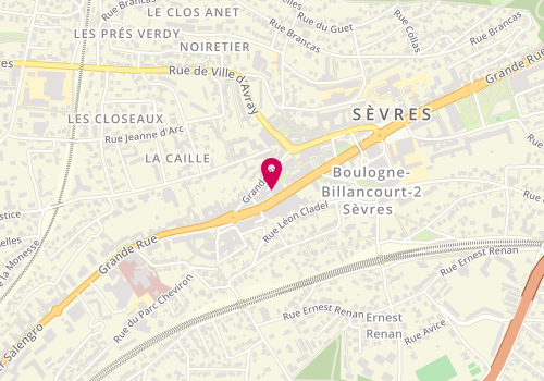 Plan de Lissac, 10 avenue de l'Europe, 92310 Sèvres