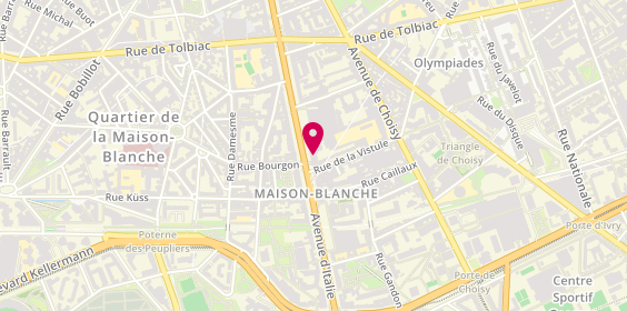 Plan de Krys, 101 avenue d'Italie, 75013 Paris