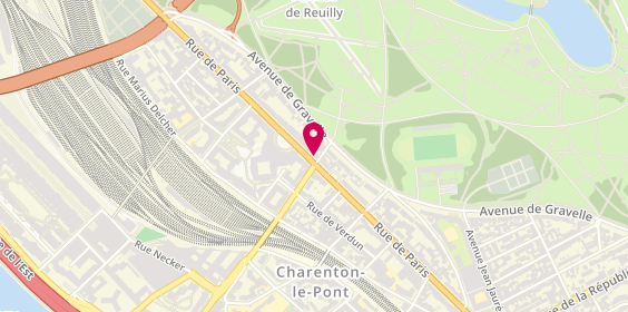 Plan de Optic Coupole Liberté, 118 Rue de Paris, 94220 Charenton-le-Pont