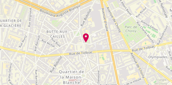 Plan de Dg Optique, 21Bis Rue du Moulinet, 75013 Paris