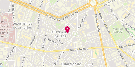 Plan de Mon Œil, 7 Rue de la Butte Aux Cailles, 75013 Paris
