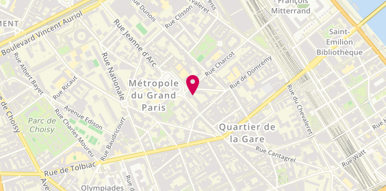 Plan de Optic 2000, 10 Rue Jeanne d'Arc, 75013 Paris