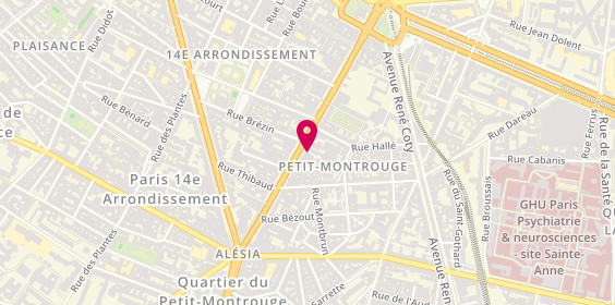 Plan de Acuitis, 33 avenue du Général Leclerc, 75014 Paris