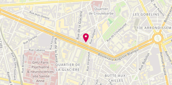 Plan de Optique Saint Jacques, 90 Boulevard Auguste Blanqui, 75013 Paris