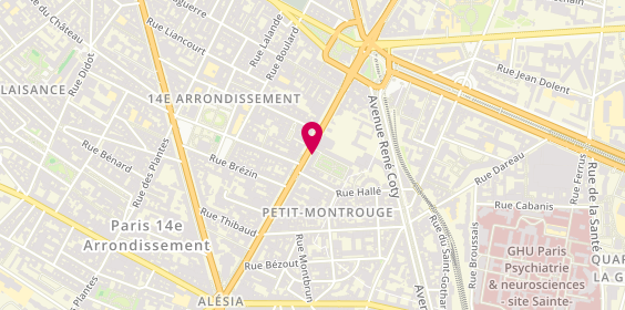 Plan de Optic Duroc, 19 avenue du Général Leclerc, 75014 Paris