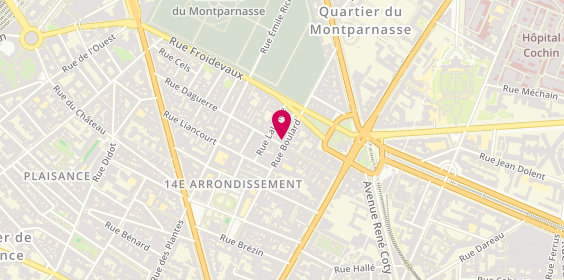 Plan de Opticien Paris - Daguerre - Krys, 26 Rue Daguerre, 75014 Paris