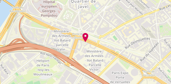 Plan de Optical Confort, 16 Boulevard Victor, 75015 Paris