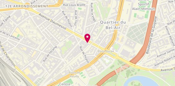 Plan de Krys, 264 avenue Daumesnil, 75012 Paris