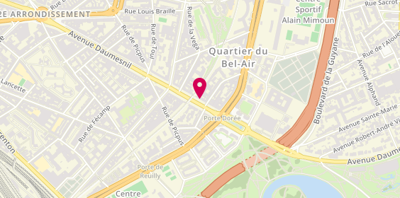 Plan de Raboptic, 269 Avenue Daumesnil, 75012 Paris