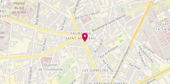 Plan de Optical Center, 31 Avenue Gobelins, 75013 Paris