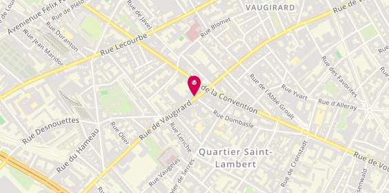 Plan de Lissac, 328 Rue de Vaugirard, 75015 Paris