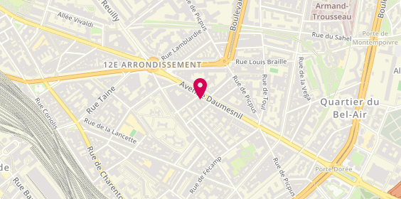 Plan de Optical Discount, 190 avenue Daumesnil, 75012 Paris