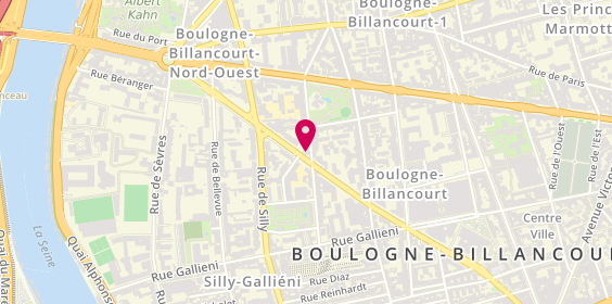 Plan de Optique Junior, 46 Rue de l'Ancienne Mairie, 92100 Boulogne-Billancourt