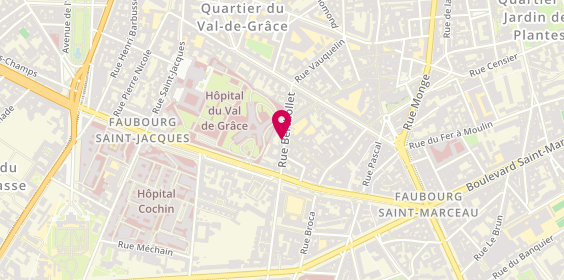 Plan de Optique du Veme, 24 Rue Berthollet, 75005 Paris