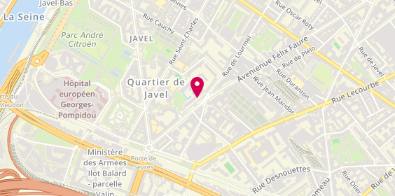 Plan de Optik Lourmel, 106 avenue Félix Faure, 75015 Paris
