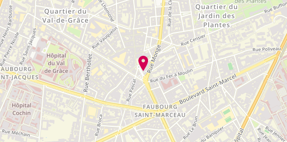 Plan de Marc & Ju' Lunetier, 3 Rue de Bazeilles, 75005 Paris