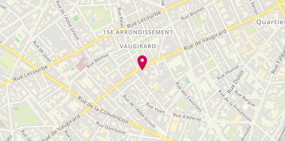 Plan de Krys, 291 Rue de Vaugirard, 75015 Paris